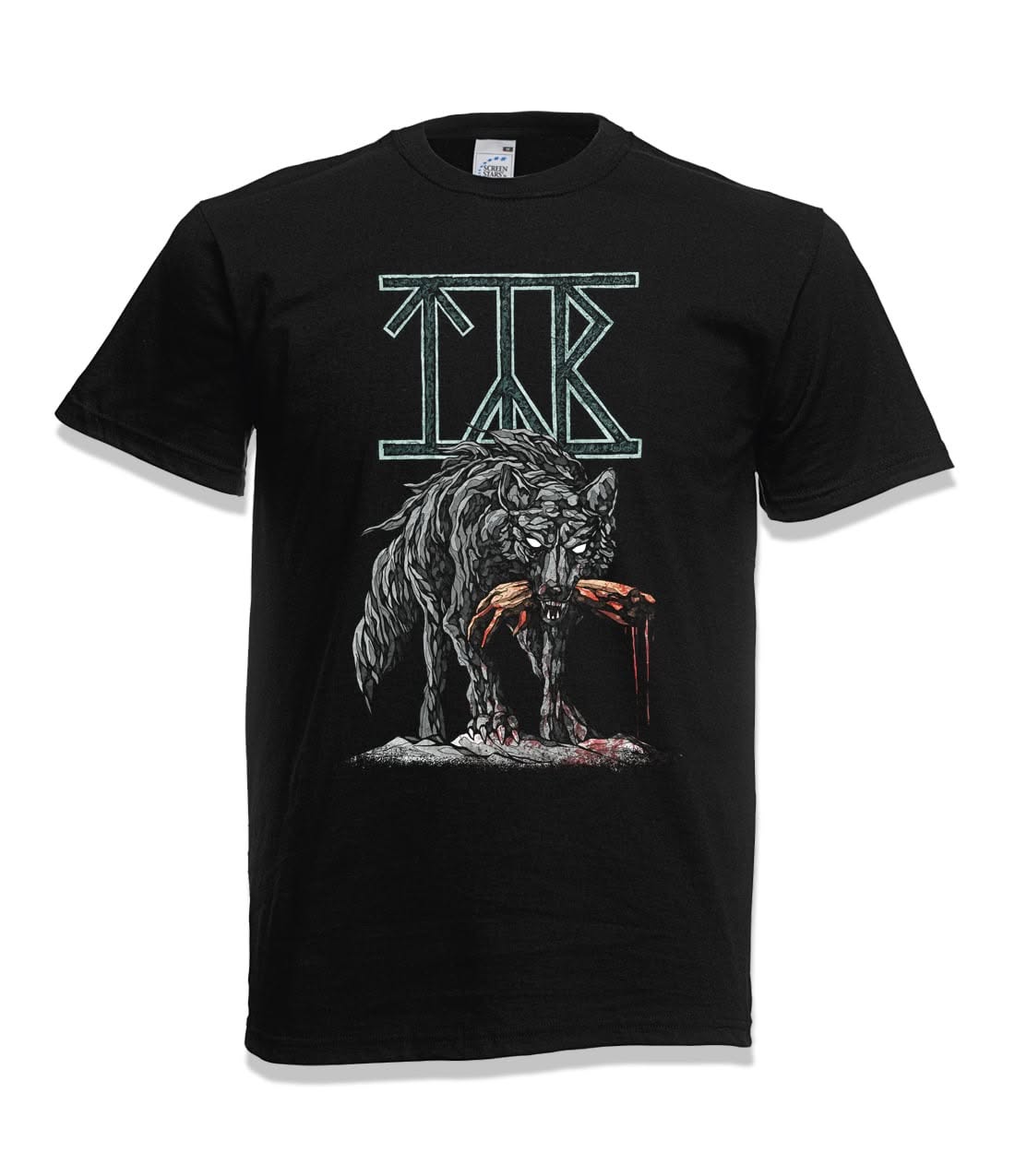 Týr Bundle — CD Digipack, T-shirt Wolf, Flag
